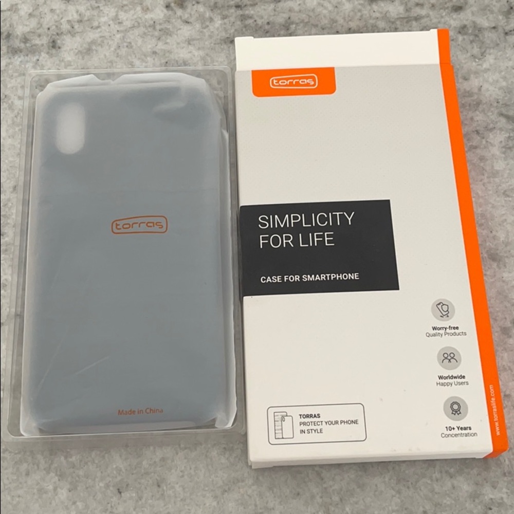 Black silicone phone case